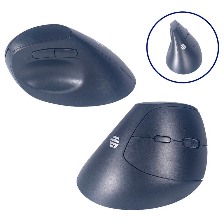 Mouse Inalámbricos Ergonómico Compacto con 6 Botones