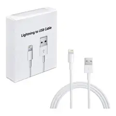 GENERICO - Cable Tipo USB a Lightning para iPhone 1m