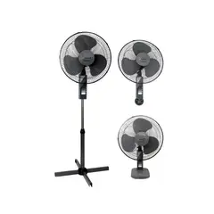 GENERICO - Ventilador De Mesa Pared O Pedestal