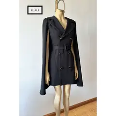 PERU - Blazer Casual Elegante Negro Talla M