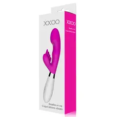 GENERICO - Consolador Vibrador Exitager Doble Sweet 30 Frec. Rosado