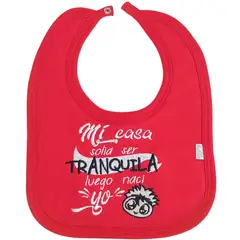 GENERICO - Babero en algodón Con Broche - KUN103