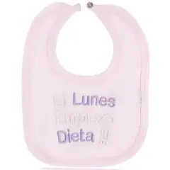 GENERICO - Babero en algodón Con Broche - KM102