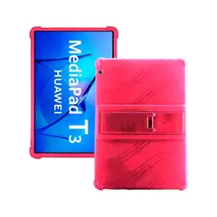 Funda Silicona Fucsia para tablet Huawei MediaPad T3 9.6