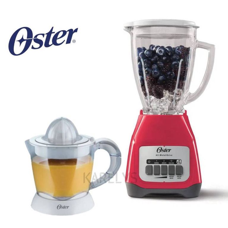 COMBO Licuadora 2 Velocidades + Exprimidor de Cítrico 1 Lt