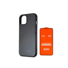 NILLKIN - Case Otterbox Symmetry Para Iphone 15 Pro Negro + Vidrio 11D