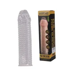 GENERICO - FUNDA PENIS PHIL TEXTURIZADA PARA AUMENTAR LA ESTIMULACIÓN Y EL TAMAÑO