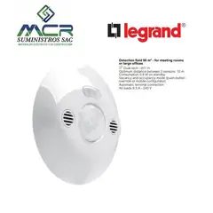 GENERICO - SENSOR DE MOVIMIENTO INTELIGENTE DIGITAL 360° 90M2 LEGRAND