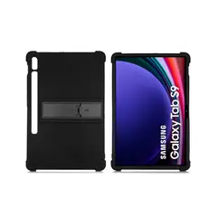 FUNDAANTIGOLPES - Funda de Silicona para Samsung Galaxy Tab S9 - Negro