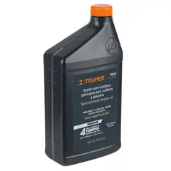 TRUPER - Aceite 4 tiempos para motores, 946 ml