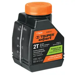 TRUPER - Aceite 2 tiempos para motores, 100 ml