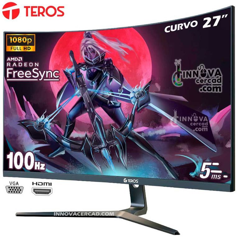 Monitor Curvo 27 TE-2730S Full HD 100HZ 5MS HDMI VGA