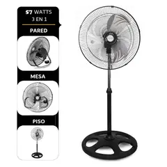 IMACO - Ventilador FSM370 18" 3en1 3 Velocidades