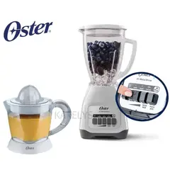 OSTER - Licuadora 2 Velocidades + Exprimidor de Cítrico 1 Lt