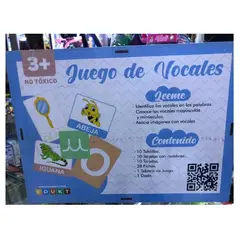 GENERICO - Juego de Vocales Montessori