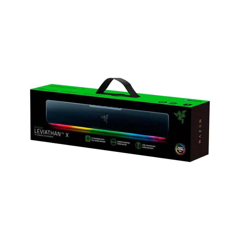 Parlante Gamer Leviathan V2 X Sound Bar Sw Bt Thx Chroma Black