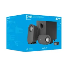 LOGITECH - Parlante Wireless Z407 2.1 40W Black