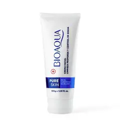 BIOAQUA - Crema Limpiadora Facial Pure Skin 100g Antiacné