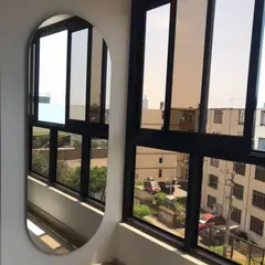 LUMINAR BRILLO & LUZ - Espejo ovalado con borde pulido