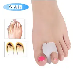 GENERICO - Separador de dedos, Corrector De dedos, ortopédico 2 Par