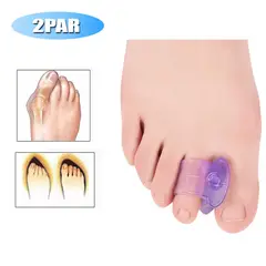 GENERICO - Separador de dedos, Corrector De dedos, ortopédico 2 Par
