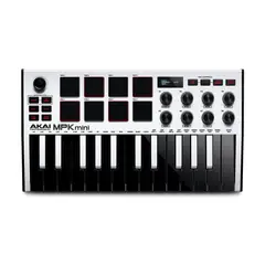 AKAI PROFESSIONAL - Akai MPK MINI 3 White - Controlador midi.