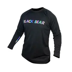 BLACK BEAR - Polo Reaxtive para hombre - Negro