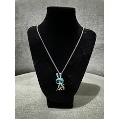 GENERICO - Collar para niña con dije de conejito