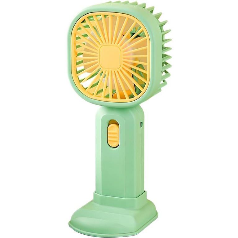 Ventilador de Mano con Soporte Para Teléfono