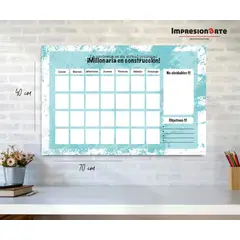 IMPRESIONARTE - Planner de PVC Mensual Semanal