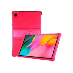 FUNDAANTIGOLPES - Funda de Silicona para Lenovo Tab M10 Plus - Fucsia