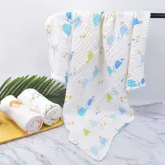 GENERICO - Manta de Muselina para Bebé 100% Algodón 6 Capas