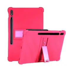 FUNDAANTIGOLPES - Funda de Silicona para Lenovo Tab P12 Pro - Fucsia