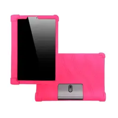 Funda de Silicona para Lenovo Yoga Smart Tab - Fucsia