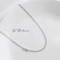 JOYERIA D'PILMER - CADENA LOMO DE CORVINA EN PLATA LEY 925