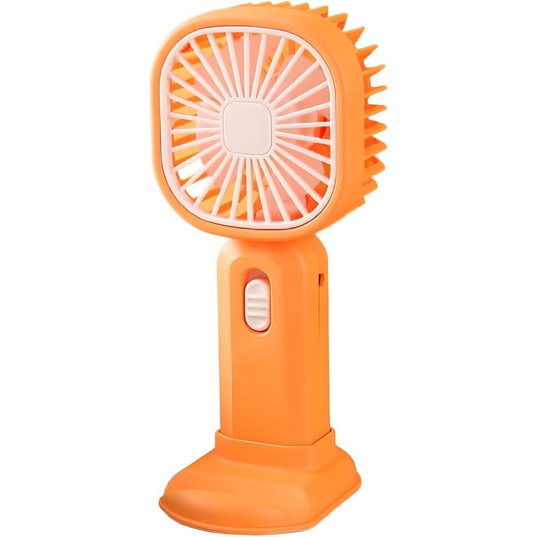 Ventilador de Mano con Soporte Para Teléfono