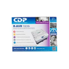 CDP - Estabilizador R-AVR1808I-1800Va/100W 8 Salidas Blanco