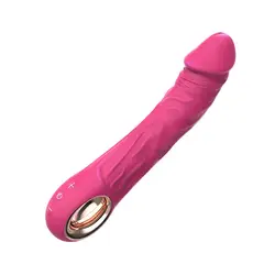 GENERICO - Vibrador Consolador Silicona Suave Jump-o