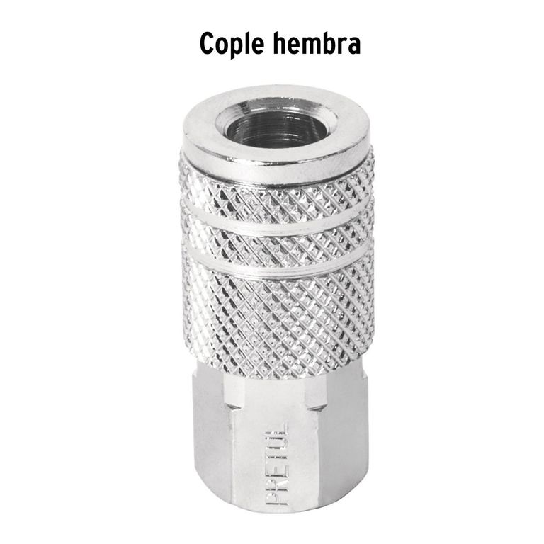 CONECTOR RAPIDO HEMBRA PARA COMPRESORA DE AIRE