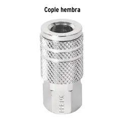 PRETUL - CONECTOR RAPIDO HEMBRA PARA COMPRESORA DE AIRE