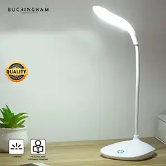 GENERICO - Lámpara de Escritorio USB LED Flexible DYH390005 Blanco