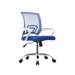 BONNO - Silla De Escritorio Atlantis Eco Azul-Blanco