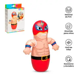INTEX - Porfiado Muñeco Boxeador R inflable 91x51