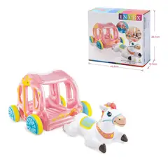 GENERICO - Carruaje de Princesa Inflable Intex 145x135x104