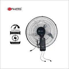 FUJITEC - Ventilador de pared CF-80C de 18 Pulgadas 75 W