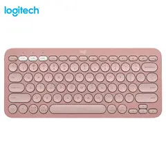 LOGITECH - TECLADO PEBBLE 2 K380S BLUETOOTH/WIRELESS SP ROSE 920-011785