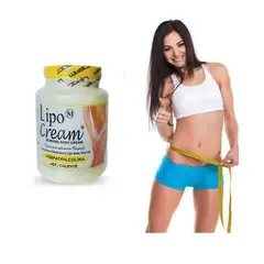 GENERICO - Crema reductora Lipo Cream - Tapa Amarilla