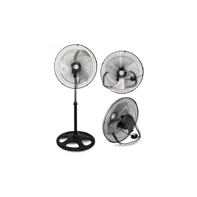 Ventilador 3 en 1 de 18"  - negro