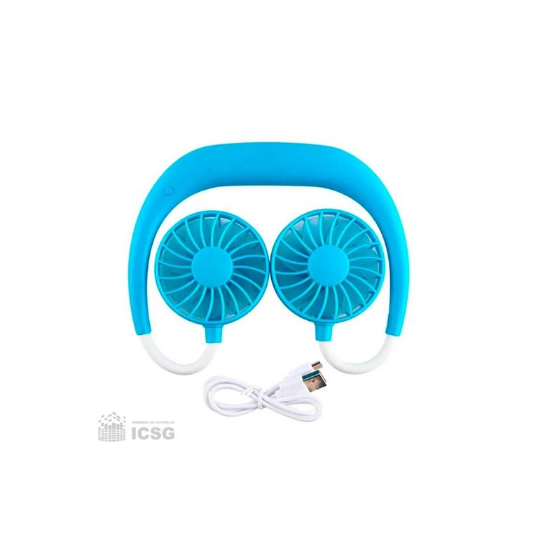 Mini Ventilador de cuello recargable Portátil
