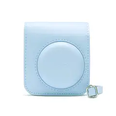 FUJIFILM - Estuche para camara Instax Mini 12 Celeste.